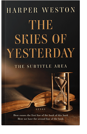 Pre Made Book Cover Tussock