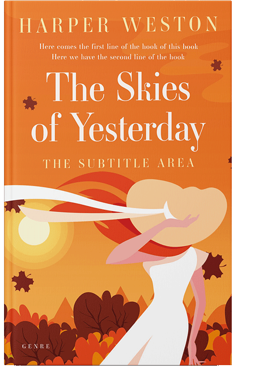 Front view of Tango #23252 - Premade Chick Lit Book Cover