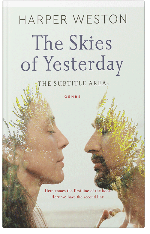 Front view of Green White #23256 - Premade Health & Mind & Body Book Cover