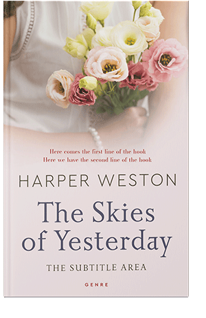 Pre Made Book Cover Pearl Bush