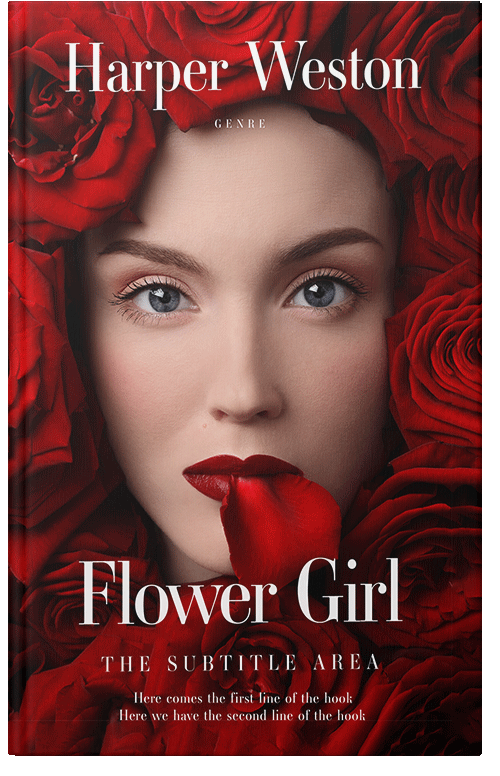 Front view of Premade Romance Book Cover - Van Cleef