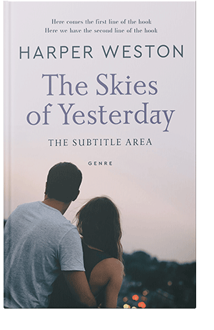 Pre Made Book Cover River Bed