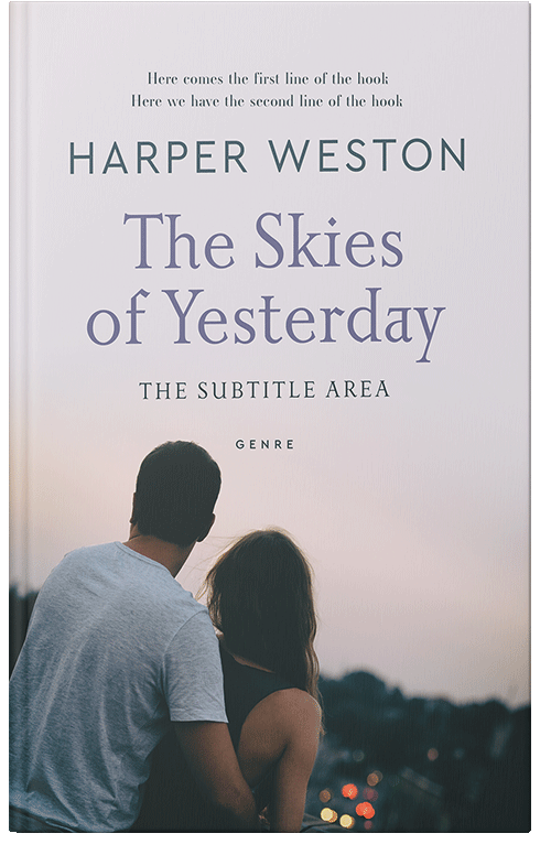 Front view of Premade Romance Book Cover - River Bed