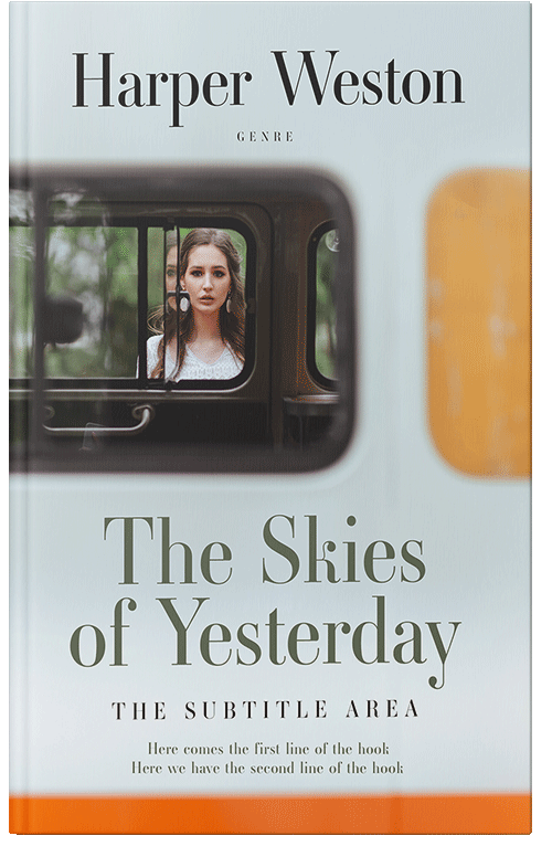 Front view of Dune #23265 - Premade Literary Fiction Book Cover