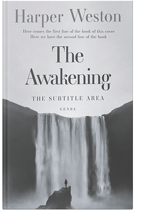 Pre Made Book Cover Iron