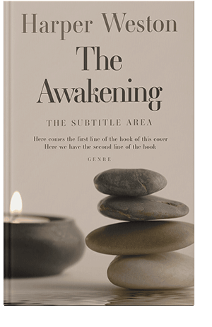 Pre Made Book Cover Bison Hide