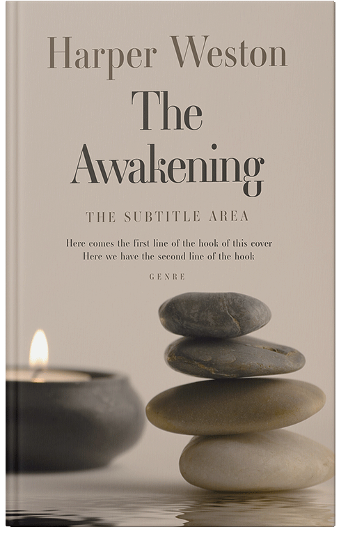 Front view of Bison Hide #23271 - Premade Health & Mind & Body Book Cover