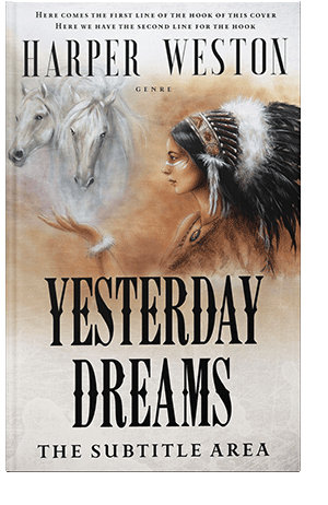 Pre Made Book Cover Wafer