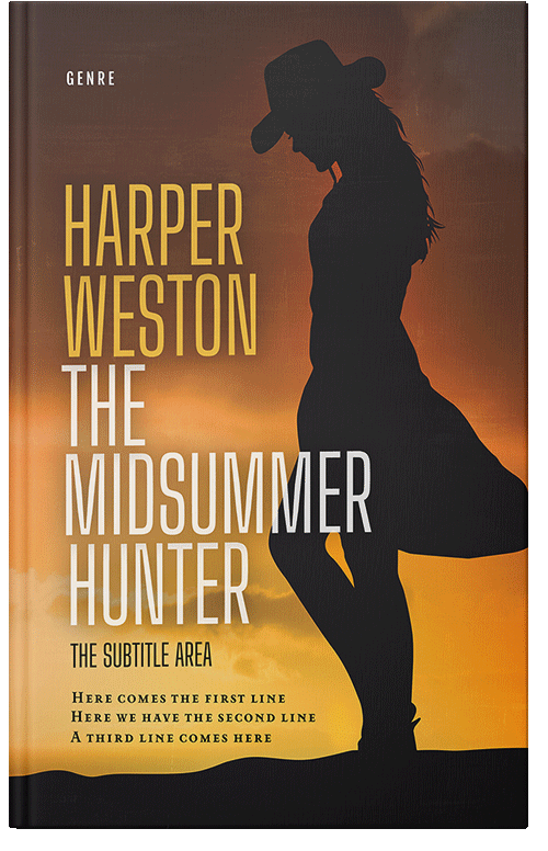 Front view of Premade Romance Book Cover - Porsche