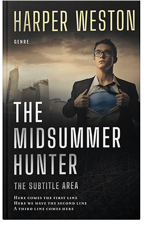 Pre Made Book Cover Rodeo Dust