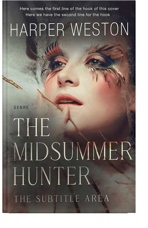 Front view of Masala #23305 - Premade Fantasy Book Cover