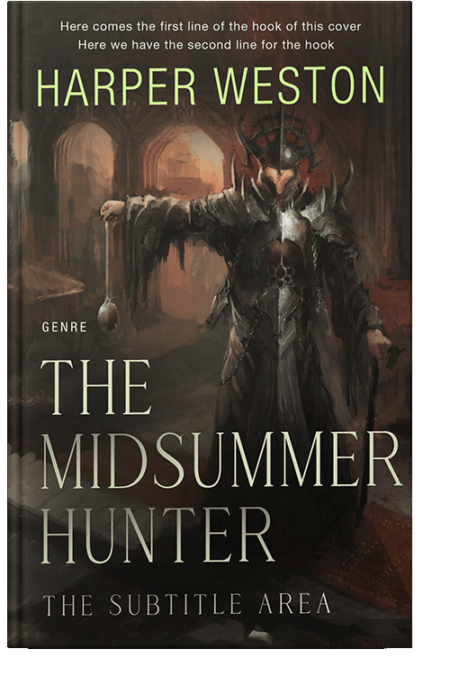 Front view of Oil #23307 - Premade Fantasy Book Cover