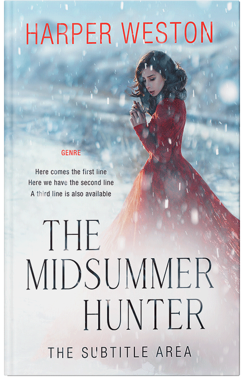 Front view of Geyser #23316 - Premade Romance Book Cover