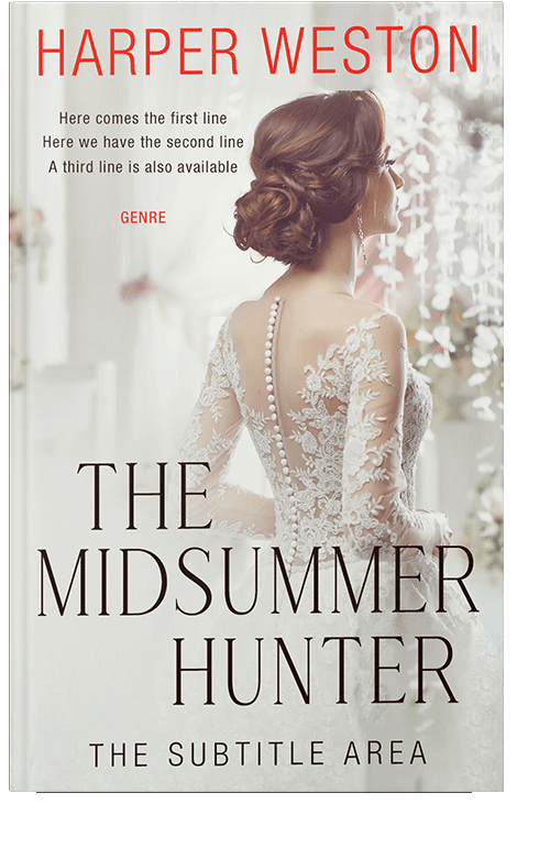 Front view of Westar #23317 - Premade Romance Book Cover