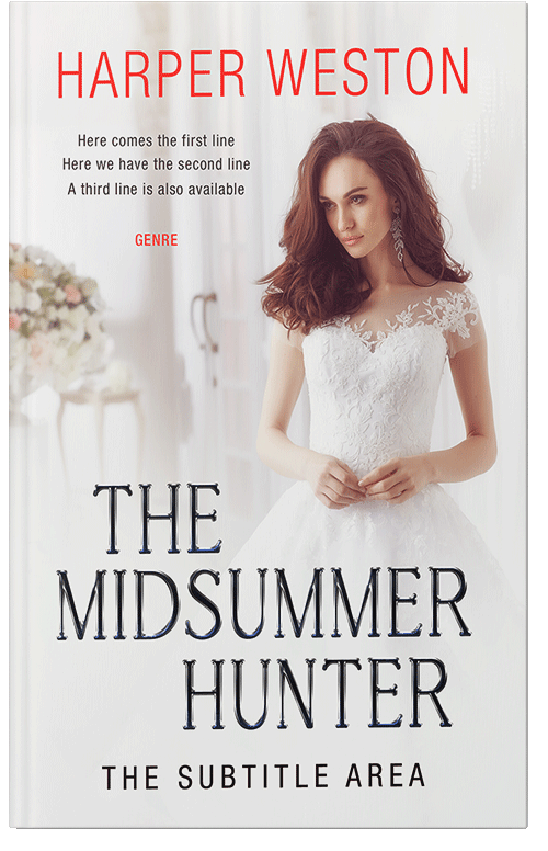 Front view of Ebb #23318 - Premade Romance Book Cover