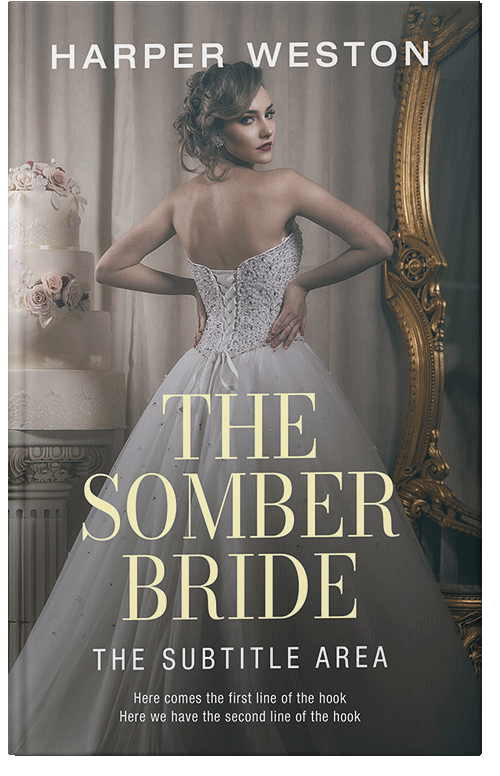 Front view of Flint #23319 - Premade Romance Book Cover