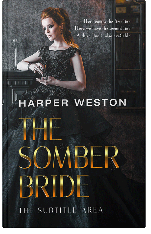 Front view of Woodsmoke #23322 - Premade Historical Book Cover