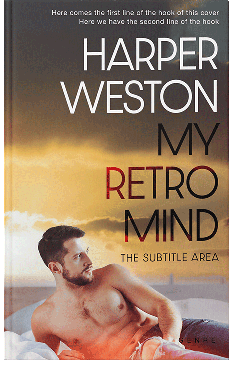 Front view of Antique Brass #23328 - Premade Erotica Book Cover