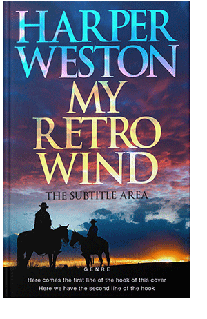 Pre Made Book Cover Martinique