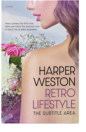 Pre Made Book Cover Wafer