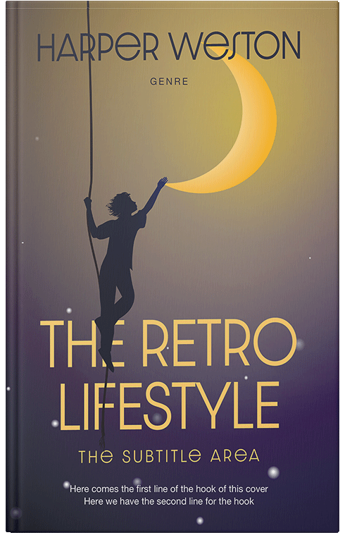 Front view of Dorado #23341 - Premade Teen & Young Adult Book Cover