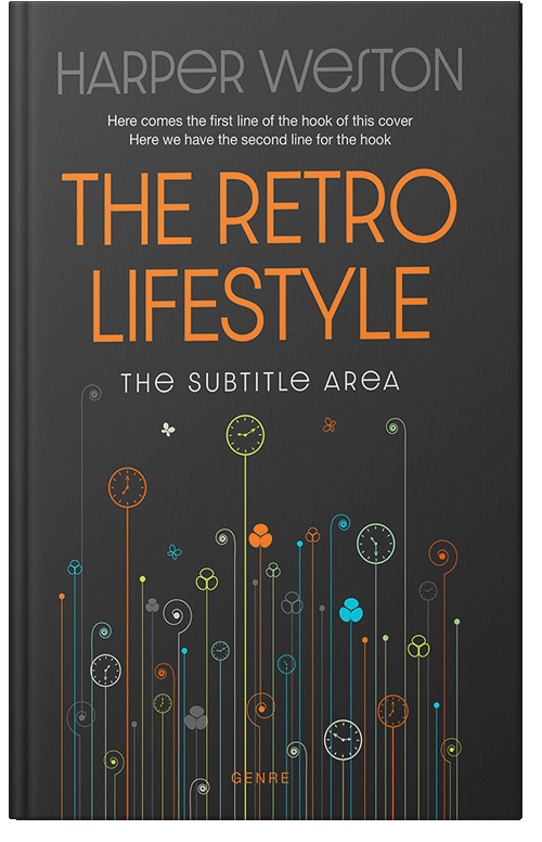 Front view of Premade Nature Book Cover - Mine Shaft