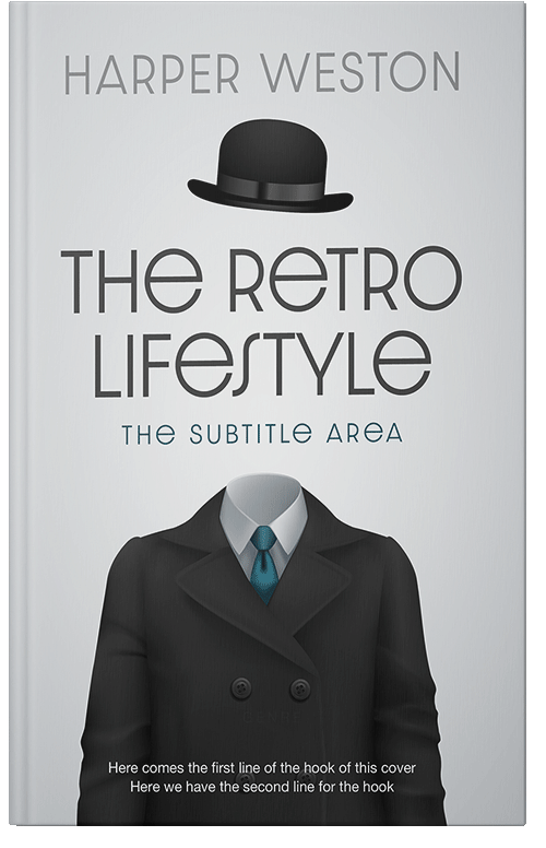 Front view of Shark #23347 - Premade Business Book Cover