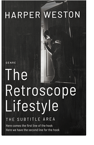 Pre Made Book Cover Cod Gray