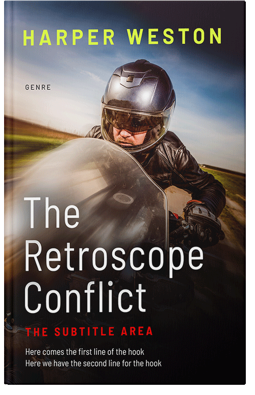 Front view of Coral Reef #23359 - Premade Teen & Young Adult Book Cover