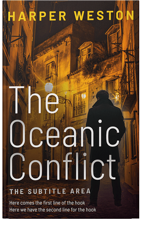 Front view of Di Serria #23361 - Premade Mystery & Thriller & Suspense Book Cover