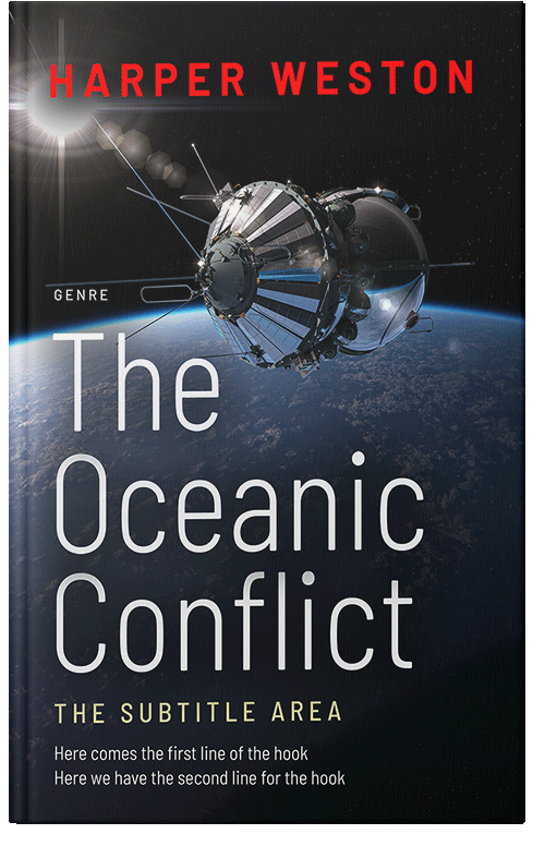 Front view of Bunker #23363 - Premade Science Fiction Book Cover