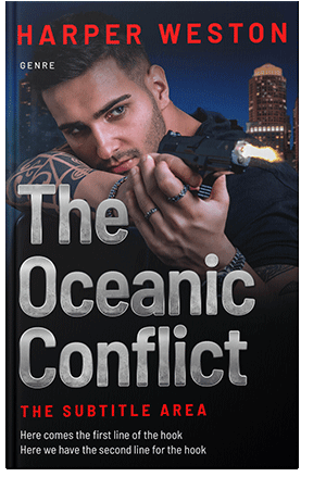 Pre Made Book Cover Cinder