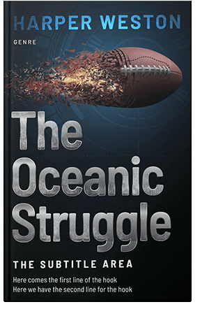 Pre Made Book Cover Martini