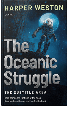 Pre Made Book Cover Pumice