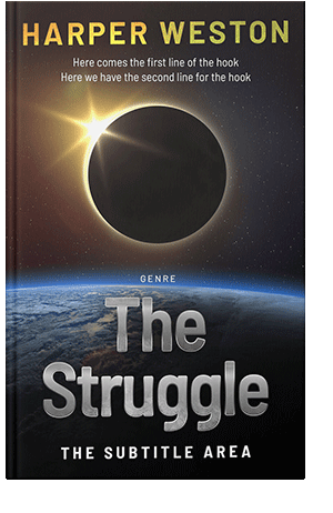 Pre Made Book Cover Thunder