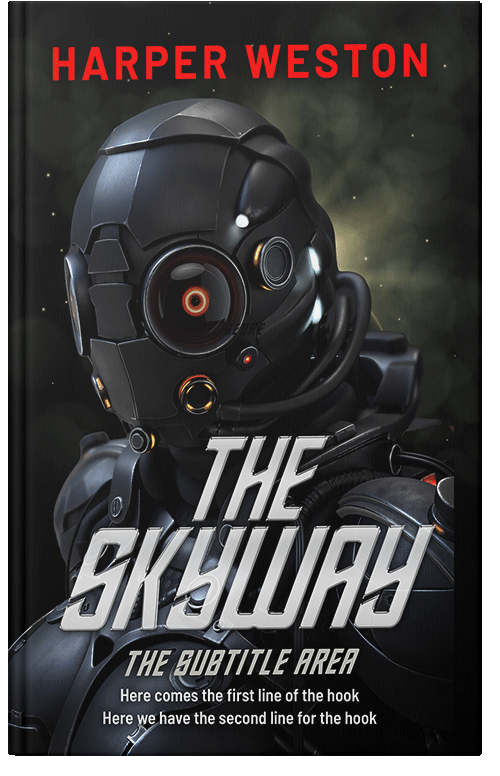 Front view of Woodsmoke #23383 - Premade Science Fiction Book Cover