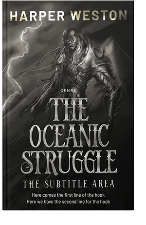 Pre Made Book Cover Zeus