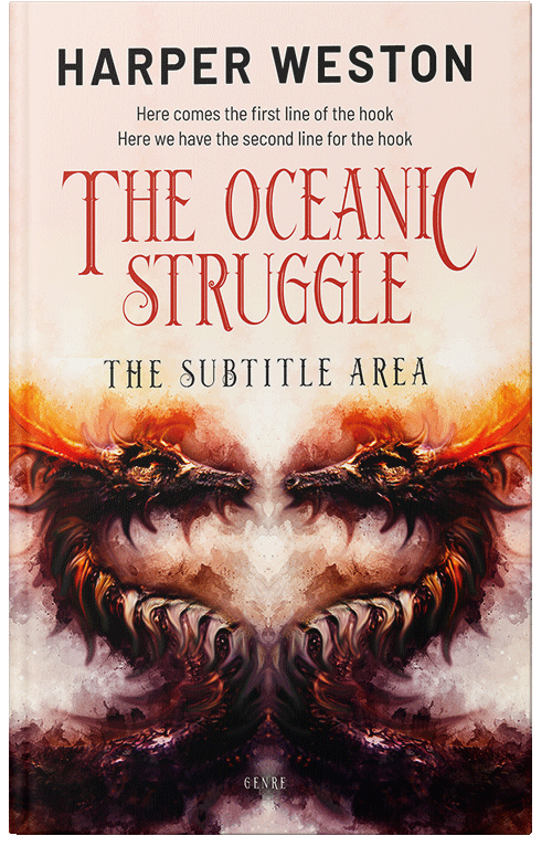 Front view of Premade Fantasy Book Cover - Albescent White