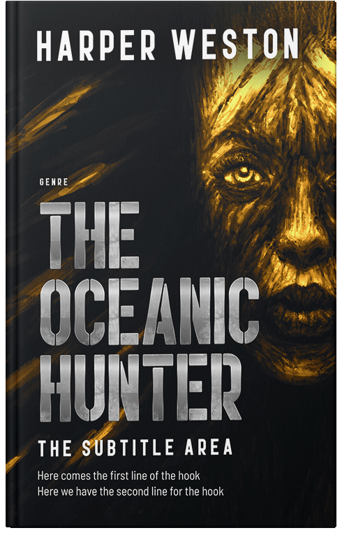 Front view of Premade Horror Book Cover - Mongoose