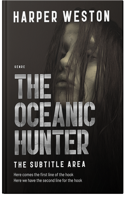 Front view of Zeus #23407 - Premade Fantasy Book Cover