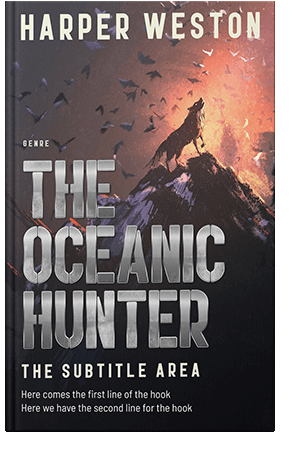 Pre Made Book Cover Eunry