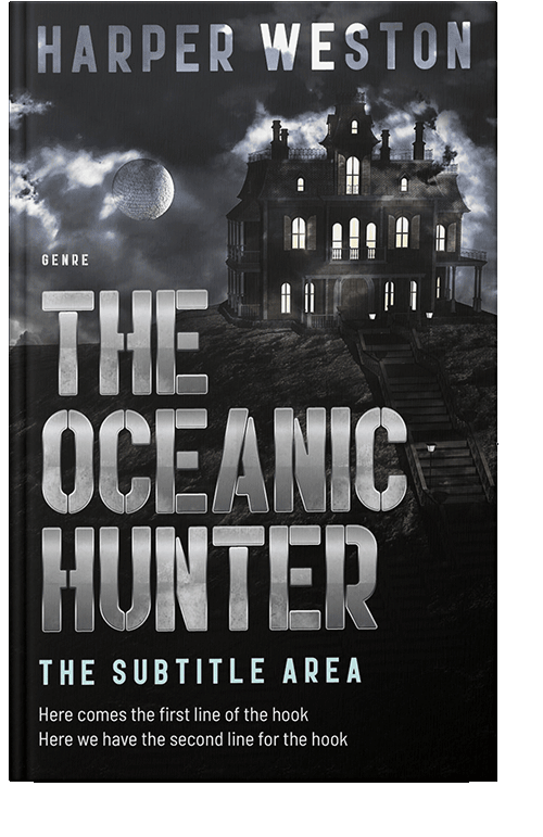 Front view of Silver Sand #23413 - Premade Mystery & Thriller & Suspense Book Cover | BookCoverZone