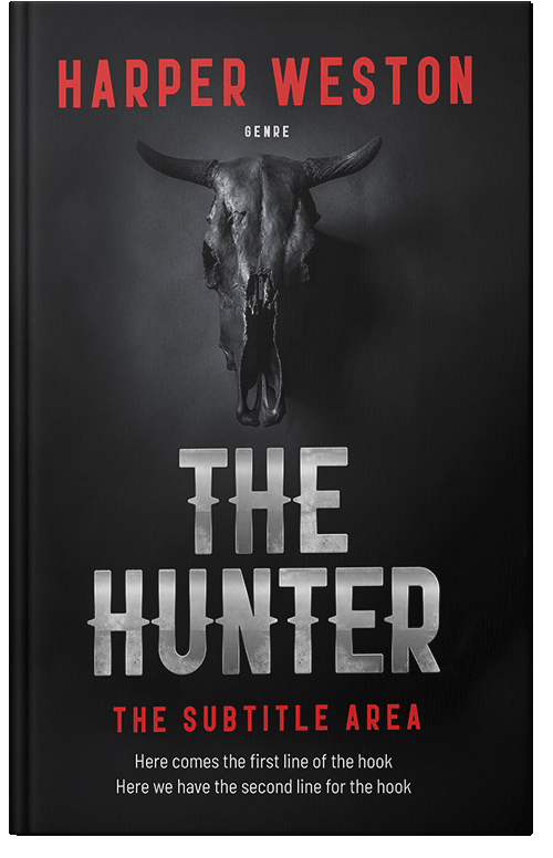 Front view of Woodsmoke #23415 - Premade Horror Book Cover