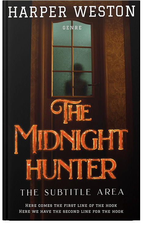 Front view of Asphalt #23423 - Premade Fantasy Book Cover