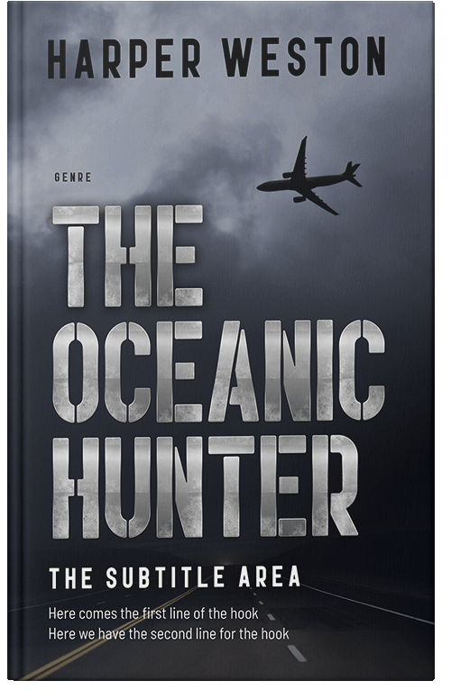 Front view of Charade #23439 - Premade Mystery & Thriller & Suspense Book Cover