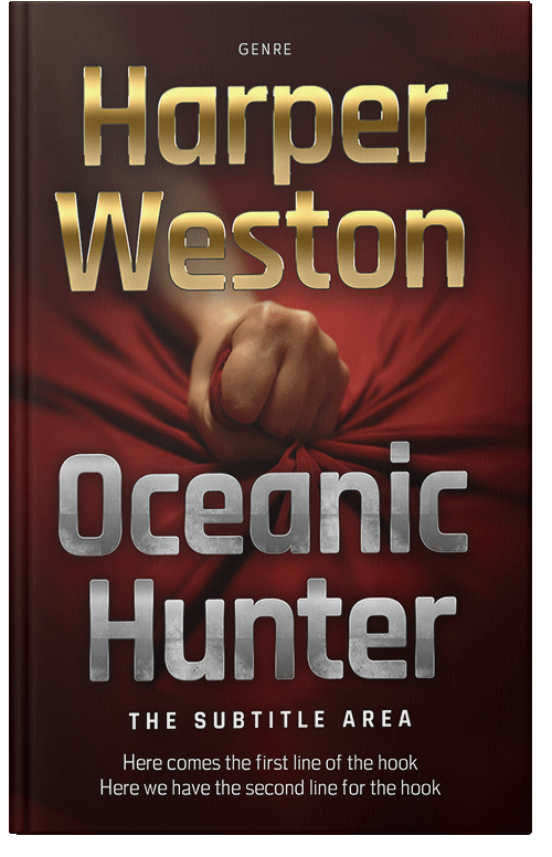 Front view of Premade Erotica Book Cover - Aubergine