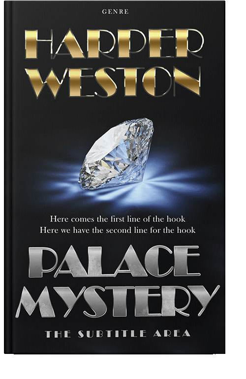 Front view of Tea #23448 - Premade Royal Romance Book Cover