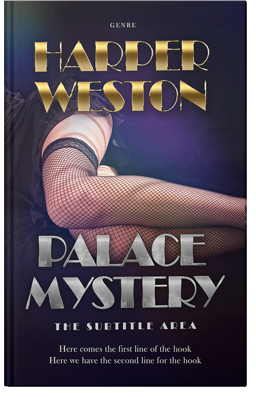 Front view of Rodeo Dust #23450 - Premade Erotica Book Cover