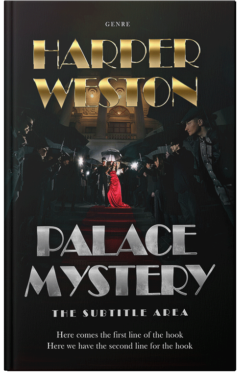 Front view of Premade Chick Lit Book Cover - Indian Khaki