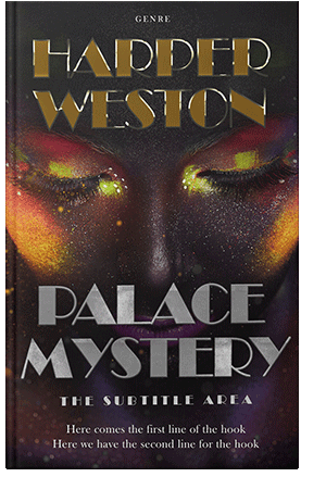 Pre Made Book Cover Cocoa Brown